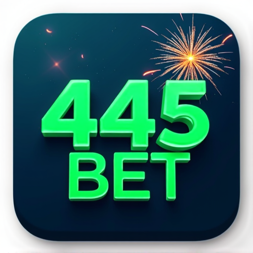 Imagem promocional da 445bet mostrando a plataforma e suas vantagens